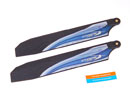 Fiber Main Blade 135mm - Black (for 4G6, V120D02, V120D03)