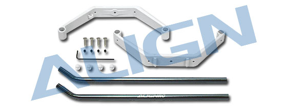 450 Landing Skid /White - Click Image to Close